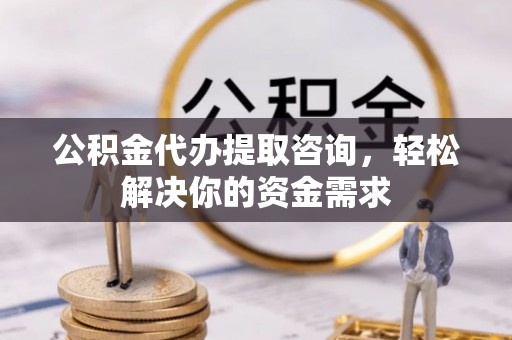 嘉陵公积金代办提取咨询，轻松解决你的资金需求