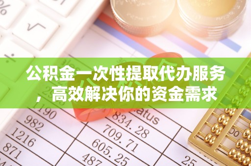 嘉陵公积金一次性提取代办服务，高效解决你的资金需求