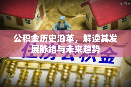 嘉陵公积金历史沿革，解读其发展脉络与未来趋势