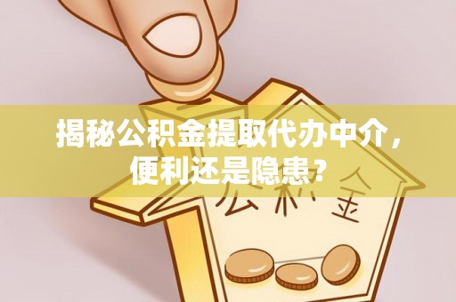 嘉陵揭秘公积金提取代办中介，便利还是隐患？