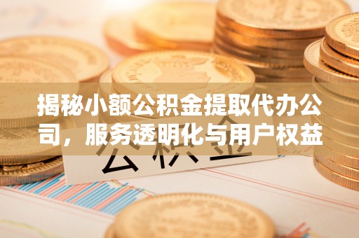 嘉陵揭秘小额公积金提取代办公司，服务透明化与用户权益保障