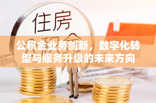 嘉陵公积金业务创新，数字化转型与服务升级的未来方向