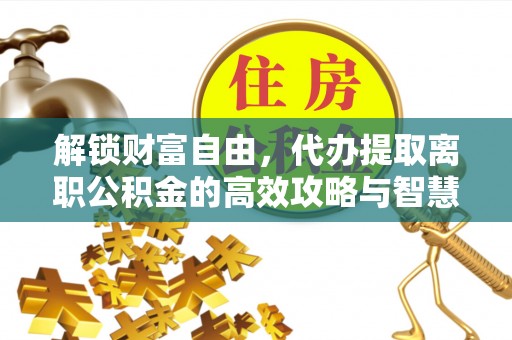 嘉陵解锁财富自由，代办提取离职公积金的高效攻略与智慧选择