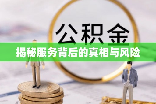嘉陵揭秘服务背后的真相与风险