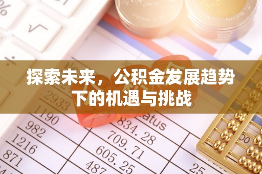 嘉陵探索未来，公积金发展趋势下的机遇与挑战
