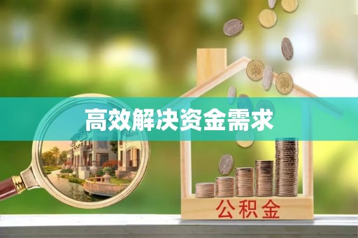 嘉陵高效解决资金需求