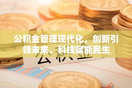 嘉陵公积金管理现代化，创新引领未来，科技赋能民生