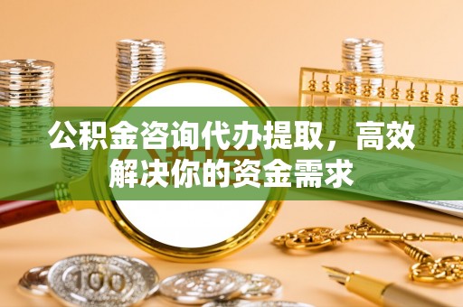 嘉陵公积金咨询代办提取，高效解决你的资金需求