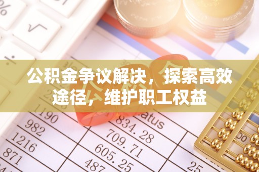 嘉陵公积金争议解决，探索高效途径，维护职工权益