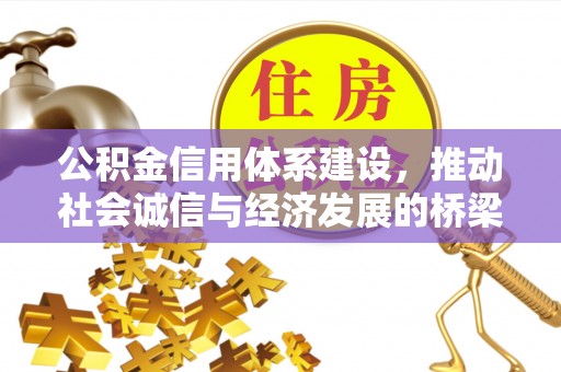 嘉陵公积金信用体系建设，推动社会诚信与经济发展的桥梁