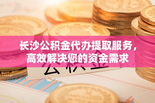 嘉陵长沙公积金代办提取服务，高效解决您的资金需求
