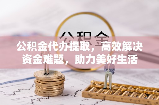 嘉陵公积金代办提取，高效解决资金难题，助力美好生活