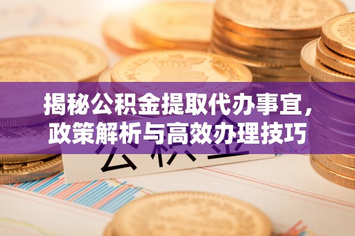 嘉陵揭秘公积金提取代办事宜，政策解析与高效办理技巧