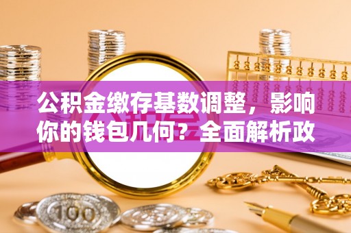 嘉陵公积金缴存基数调整，影响你的钱包几何？全面解析政策与实际收益