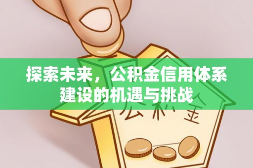 嘉陵探索未来，公积金信用体系建设的机遇与挑战