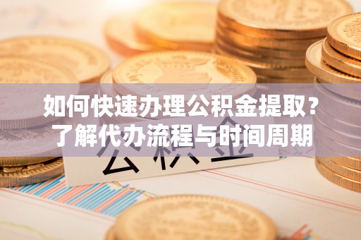 嘉陵如何快速办理公积金提取？了解代办流程与时间周期