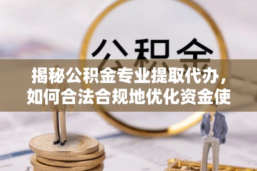嘉陵揭秘公积金专业提取代办，如何合法合规地优化资金使用