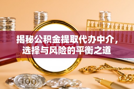 嘉陵揭秘公积金提取代办中介，选择与风险的平衡之道