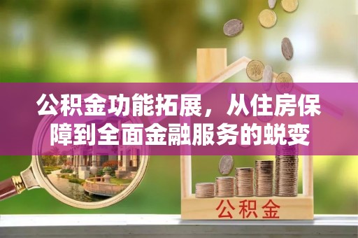 嘉陵公积金功能拓展，从住房保障到全面金融服务的蜕变
