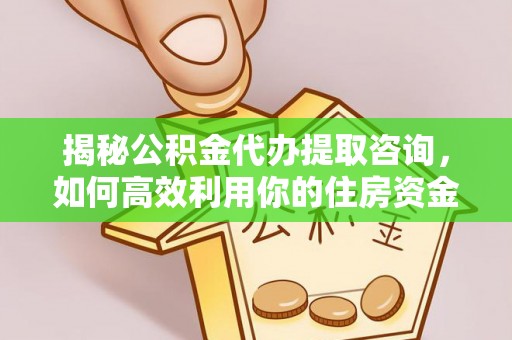 嘉陵揭秘公积金代办提取咨询，如何高效利用你的住房资金