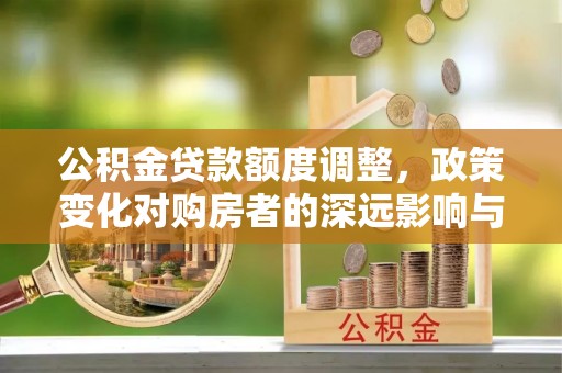 嘉陵公积金贷款额度调整，政策变化对购房者的深远影响与应对策略