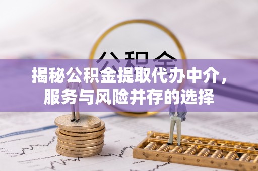 嘉陵揭秘公积金提取代办中介，服务与风险并存的选择